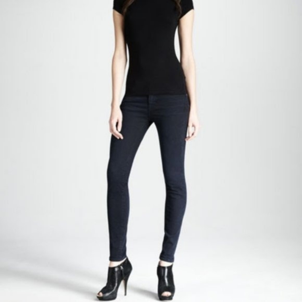 J.Brand Dark Wash Blue Tudor Skinny Jeans 28